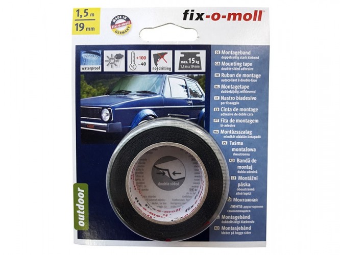 Fix-o-moll Double-sided Self-adhesive Mounting Tape