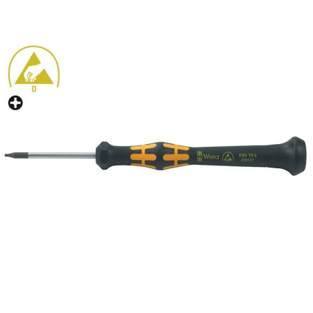 Отвертка за телефони и лаптопи Wera Kraftform Micro 1567 Torx - TX 5