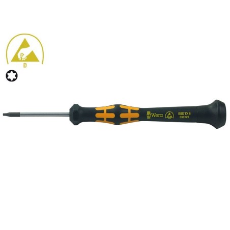 Wera Kraftform Micro 1567 Torx Screwdriver - TX 6