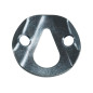 Reinforced Metal Plate With Pear-shaped Suspension Hole - ∅35 mm