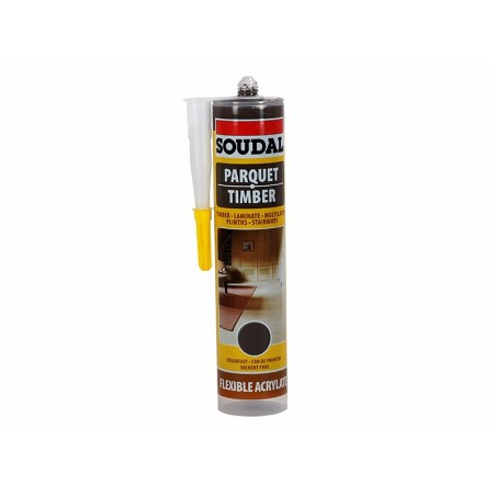 Паркетен уплътнител за подове и первази Soudal - Венге