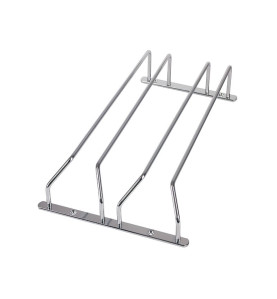 Double Steel Glass Holder