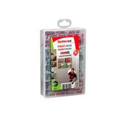 Професионален комплект Fischer DUOPOWER дюбели + винтове 160ч.