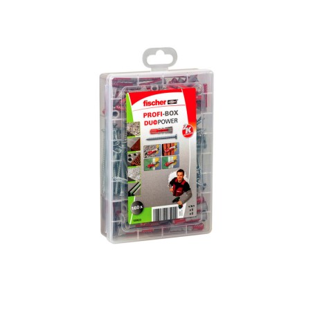 Fischer PROFIBOX DUOPOWER + Screw Plug Set 160pcs.