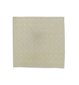 3M Transparent Buffers For Silent Closing - ∅8 mm, 100 pcs