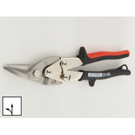 Ръчна ножица за рязане на ламарина и метални листове Bessey D16L - Лява