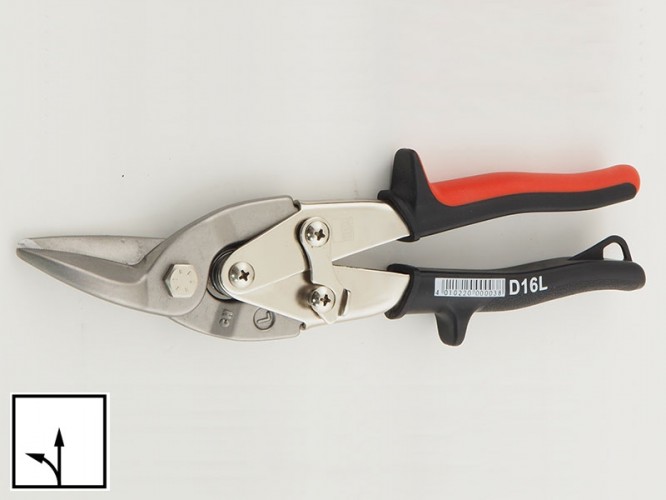 Bessey D16L Hand Snips For Cutting Sheet Metal