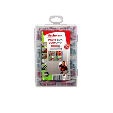 Fischer Profi-Box DUO POWER pluggen met schroef