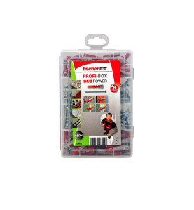 Fischer Profi-Box DUO POWER pluggen met schroef