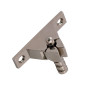 IBFM Metal Door Stopper With Locking Mechanism - Chrome