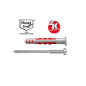 Fischer DUOSEAL Universal Plugs With Screw - 6 x 38 mm S PH TX A2
