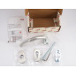 Dormakaba Pure 8100V Handle For Narrow Stile Doors - For Cylinder, Inox, Left