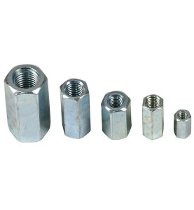 Wkret-met ZN Long Hex Nuts