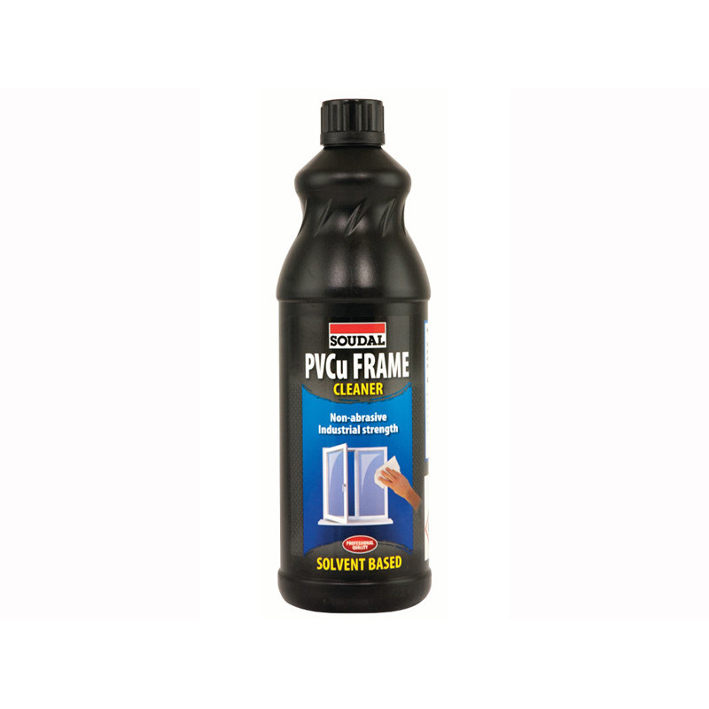 Професионален препарат за ПВЦ рамки (дограми) Soudal PVCu Frame Cleaner