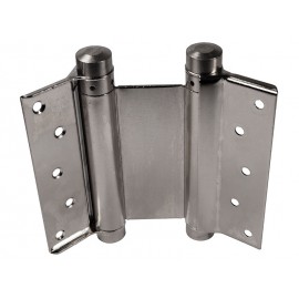 IBFM Double Acting Spring Hinge - 125 mm, Nickel, Up to 27 kg doors
