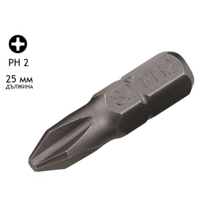 Накрайник (бит) за отвертки KAMA - PH 2, 25 мм