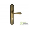 Forme Vintage Antik Shield Interior Door Handles - Standard Key, Antique Bronze