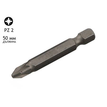 KAMA PZ Screwdriver Bit - PZ 2, 50 mm