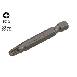 KAMA PZ Screwdriver Bit - PZ 3, 50 mm