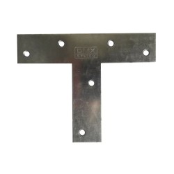 Т-образна плоска метална планка KT 140 - 140 х 110 х 30 мм