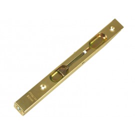 IBFM Flush Bolt With Staple For Wooden Doors - 200 mm, Gold