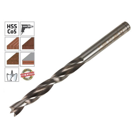 Alpen HSS Cobalt PCTM 8 Drill Bits Set