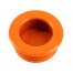 Пластмасова мебелна дръжка за вкопаване T35 - ф35 мм, Оранжев