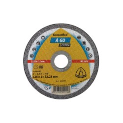 Диск за рязане на стомана Klingspor Kronenflex A 60 Extra - 125 x 1.0 x 22.23 мм