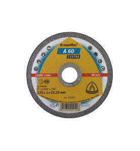 Диск за рязане на стомана Klingspor Kronenflex A 60 Extra - 125 x 1.0 x 22.23 мм