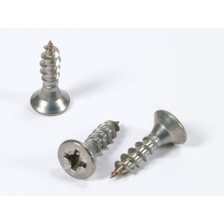Stainless Steel A2 Wood Screws - ∅4.0 x 16 mm, 200 pcs