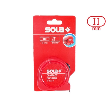 Ролетка за измерване SOLA Compact - 8 метра