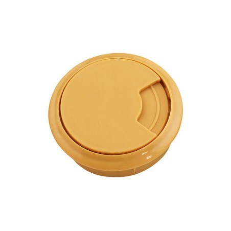 Plastic Cable Rosette - ∅60 mm, Beige
