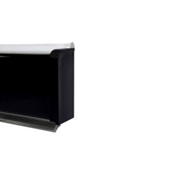PVC Convex Skirting - Mini, Black, 4 m