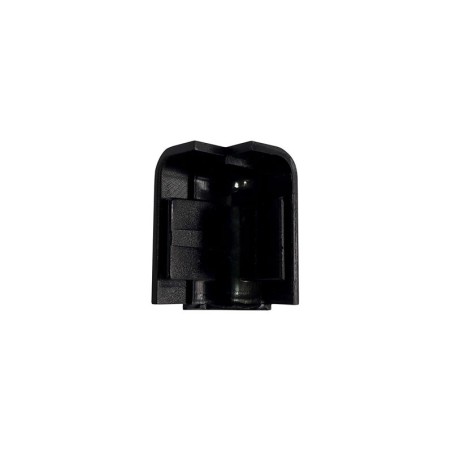 External Corner For PVC Convex Skirting - Mini, Black
