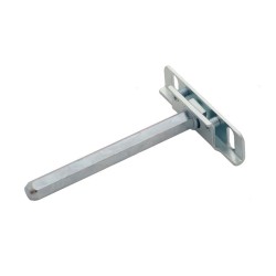 Hidden Shelf Support With Hanger Bolt And Plate