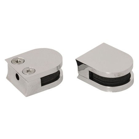 J77A Glass Shelf Supports - chrome