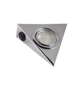 GTV Pyramidal Surface Mounted Halogen Light - Chrome
