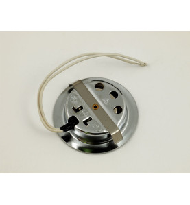 GTV Recessed Halogen Spotlight - Chrome