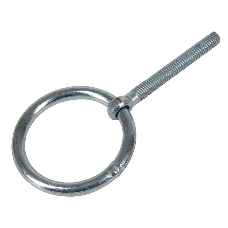 DMX Padlock Ring With Bolt And Hex Nut - M8