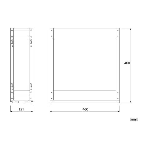 KAMA Aluminium Kitchen Basket - 200 mm