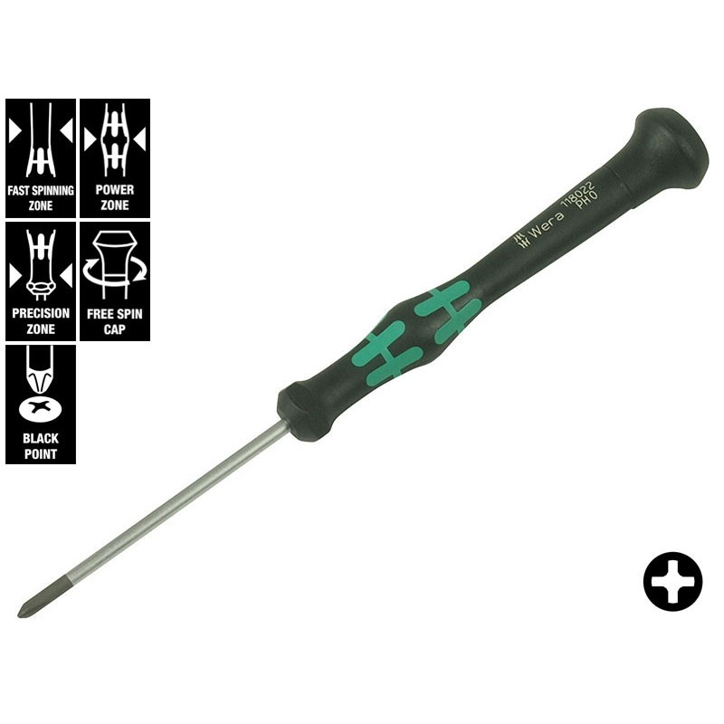 Wera Kraftform Micro 2050 PH Screwdriver - PH 0