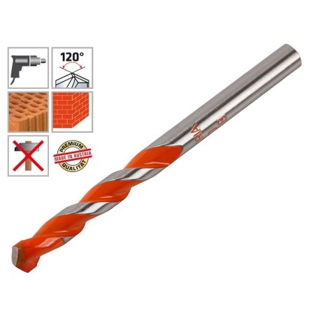 Alpen Profi Ziegel Drill Bit - 10 mm