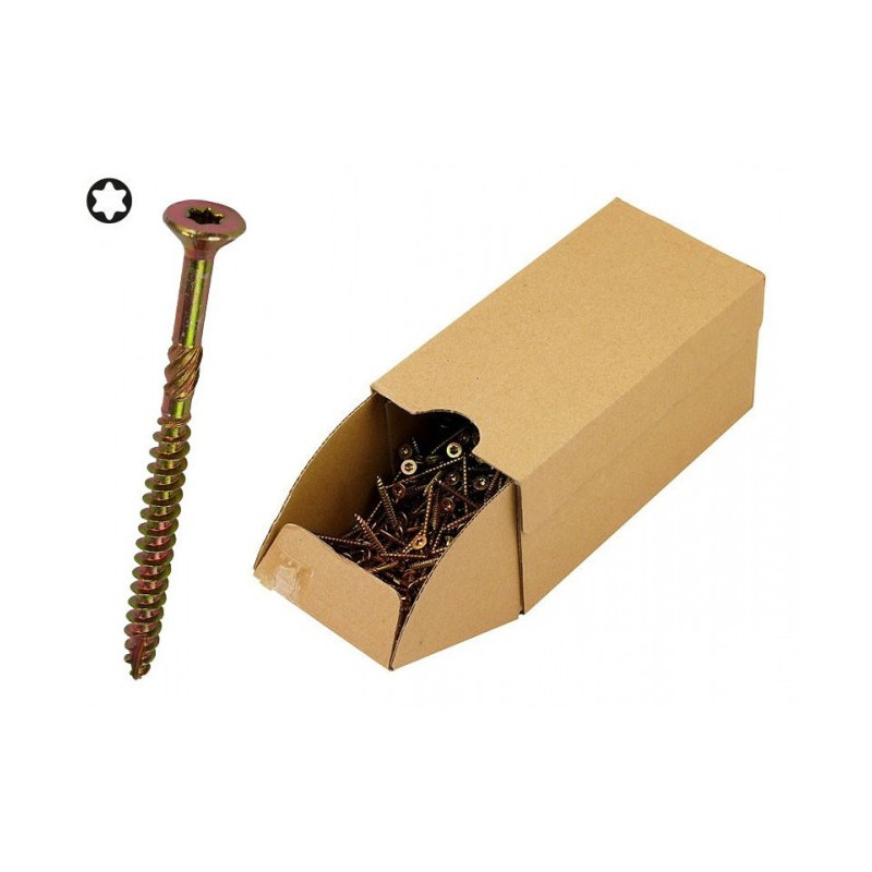 KAMA Turbo Wood Screws - 4.5 x 50 mm, 500 pcs