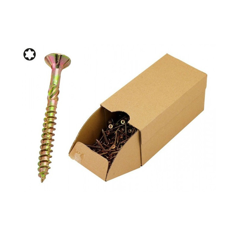 KAMA Turbo Wood Screws - 6.0 х 70 mm, 200 pcs