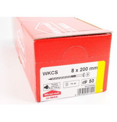 Самопробивни винтове за дърво Wkret-met WKCS - ф8 x 200 мм, 50 бр.