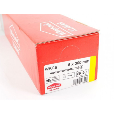 Wkret-met WKCS Wood Screws - 8 x 300 mm, 50 pcs