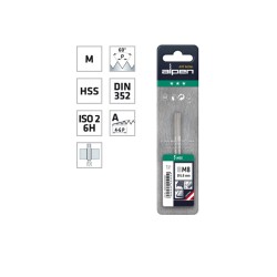 Alpen HSS Hand Taps Set For Metric ISO Threads
