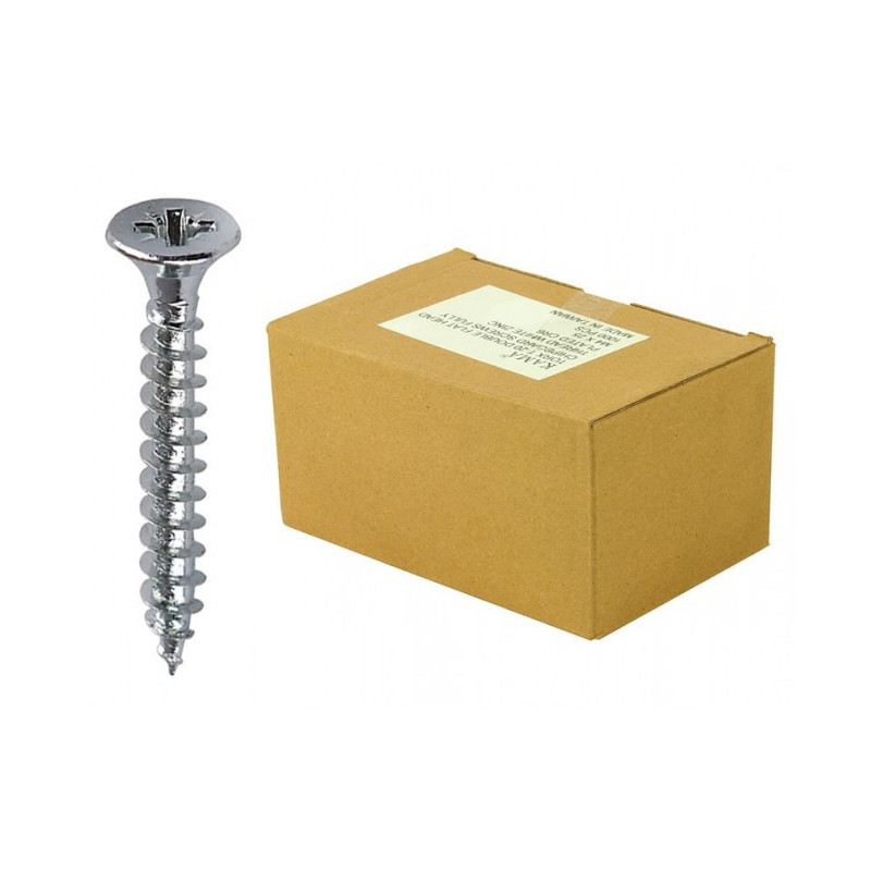 KAMA PZ Wood Screws - 5.0 x 100 mm, 200 pcs