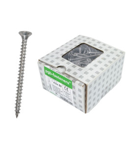 Stainless Steel A2 Wood Screws - ∅4.0 mm x 50 mm, Box