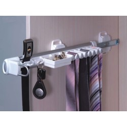 KAMA F12 Tie Rack With Jewelry Box - Left